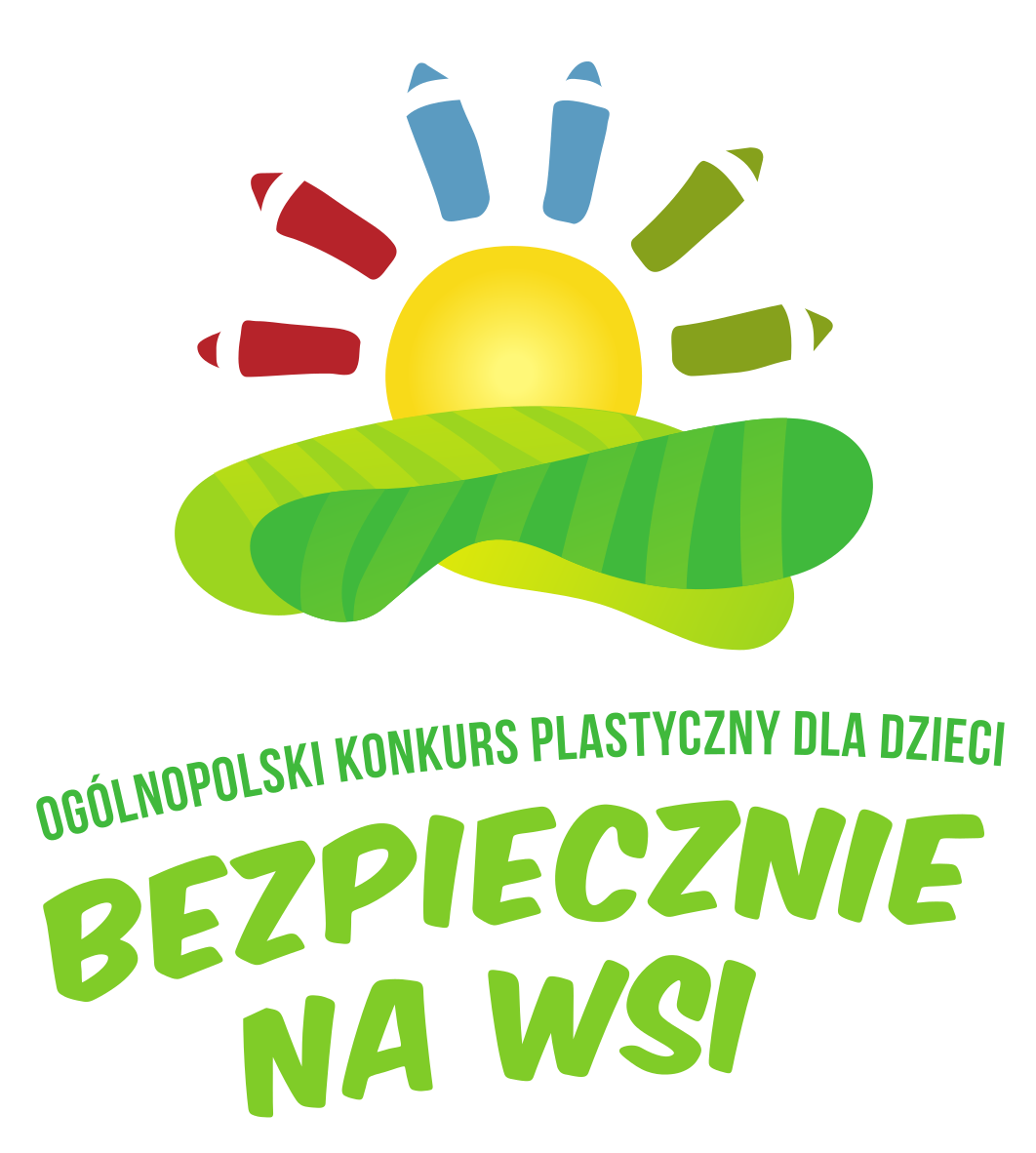 logo konkurs plastyczny - Bezpiecznie na wsi