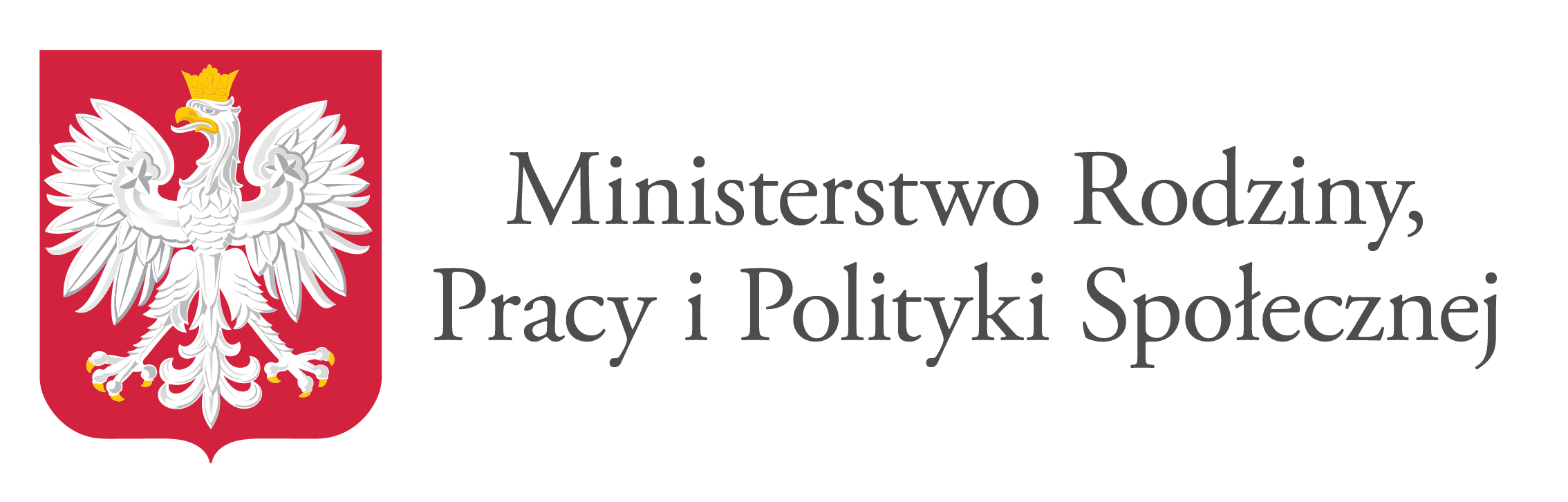 Logo Ministerstwa Rodziny Pracy i Polityki Społecnej 